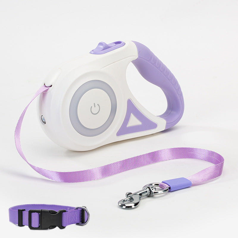 Fantastic Dog Leash With Bulit-in Spotlight For Extra Safety