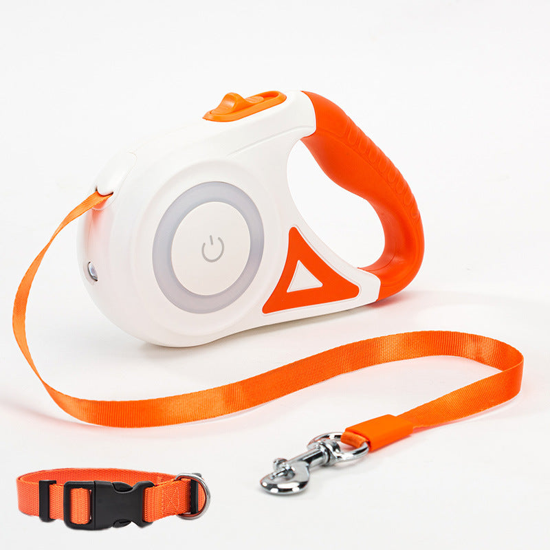 Fantastic Dog Leash With Bulit-in Spotlight For Extra Safety